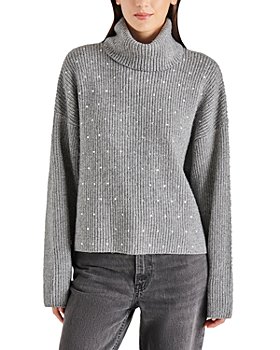 STEVE MADDEN - Astro Crystal Turtleneck Sweater