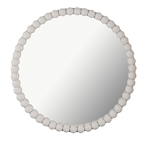 Tov Furniture Baria Wooden Mirror In White