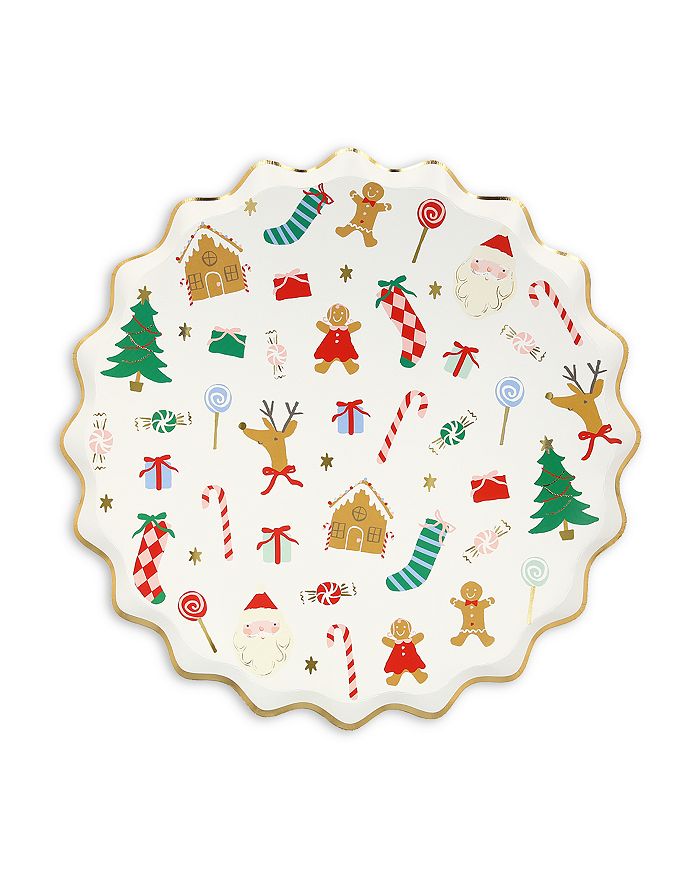 Meri Meri Jolly Christmas Dinner Plates, Set of 8 Bloomingdale's