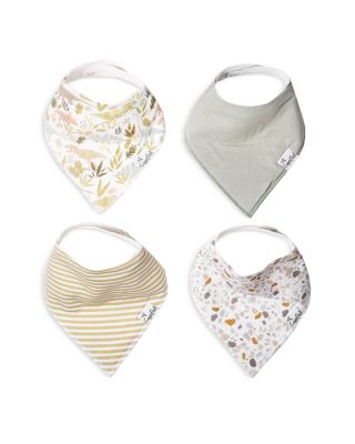  Bandana Bib Set, 4 Pk