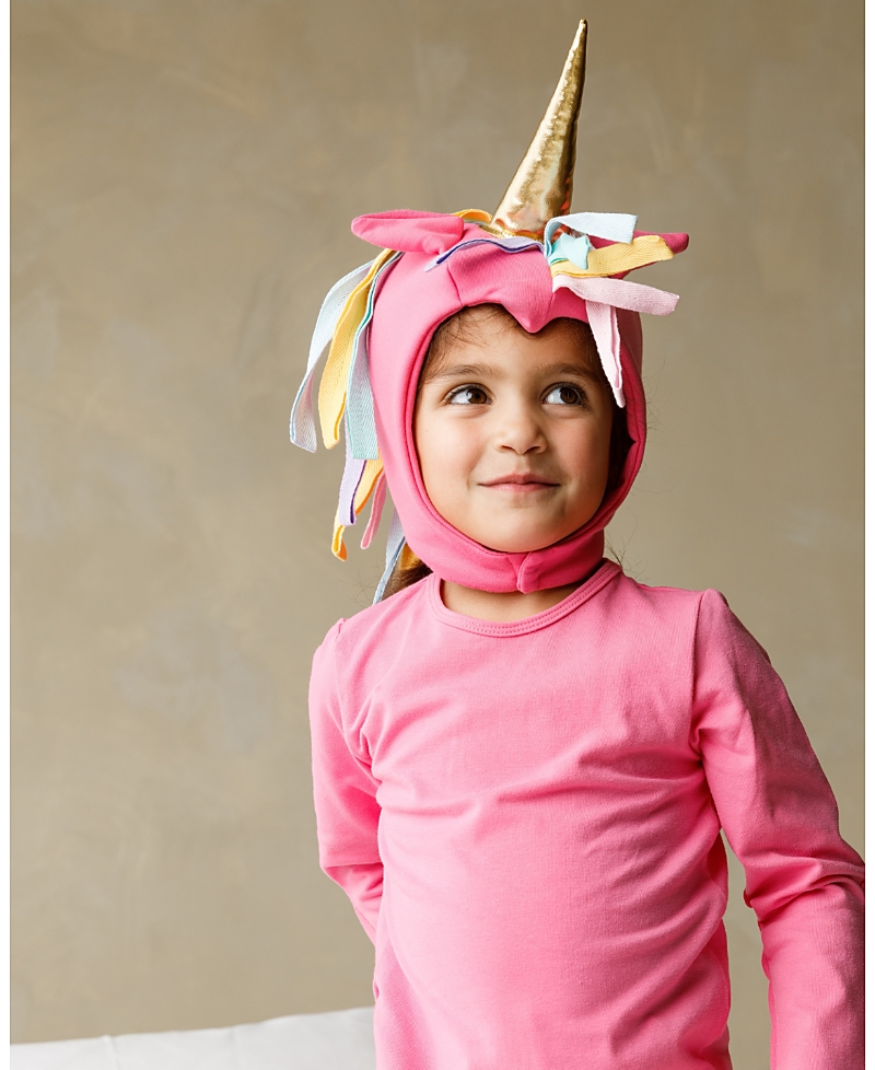 Band Of The Wild Pink Unicorn Hat - Ages 18 Months-8 Years