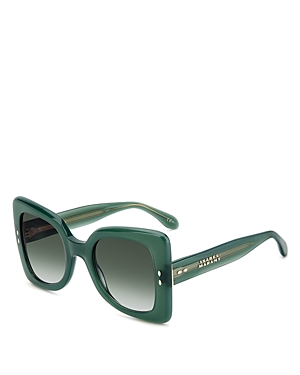 Isabel Marant Flared Square Sunglasses, 52mm