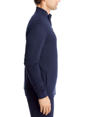 Ease Cotton Logo Print Full Zip Jacket