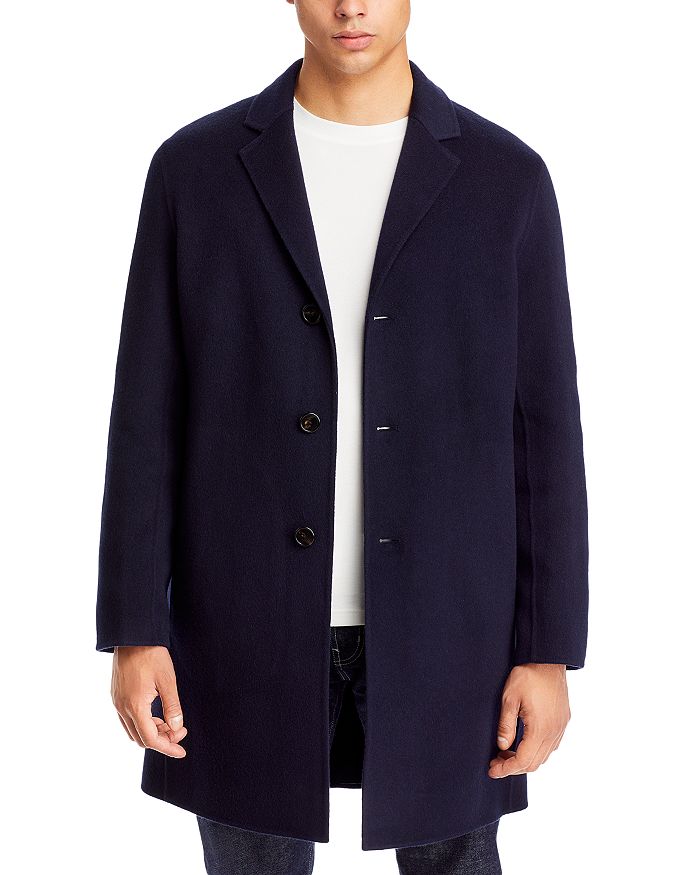 Shop Theory Almec Wool & Cashmere Coat In Baltic