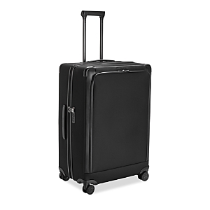 Bric's Porsche Roadster Nylon 30 Expandable Spinner Suitcase In Black