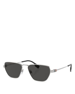 Burberry Black Geometric Sunglasses 31713427_61303059_600.jpg main image 2