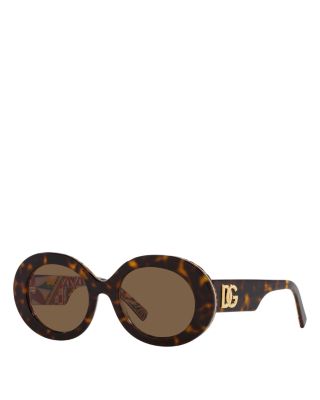 Dolce & Gabbana - Oval Sunglasses, 51mm