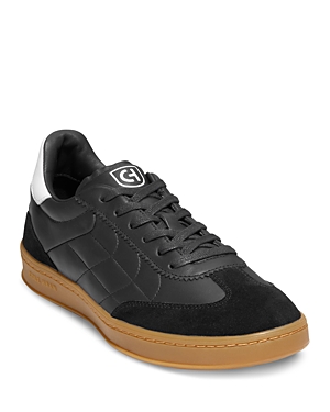 Shop Cole Haan Men's Grandpr Breakaway Lace Up Sneakers In Black/nico