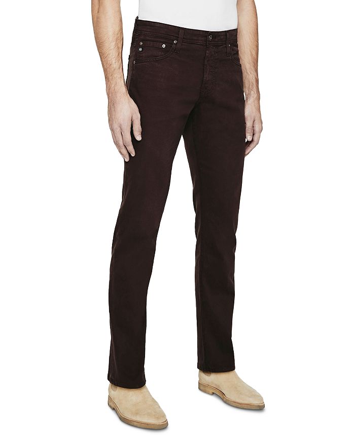 AG Tellis Straight Slim Fit Twill Jeans in High Sierras | Bloomingdale's