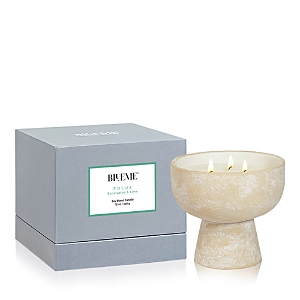 Blueme Focus Eucalyptus & Lime Medium Ceramic Candle, 12 oz.