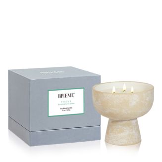 Blueme Focus Eucalyptus & Lime Medium Ceramic Candle, 12 oz. | Bloomingdale's
