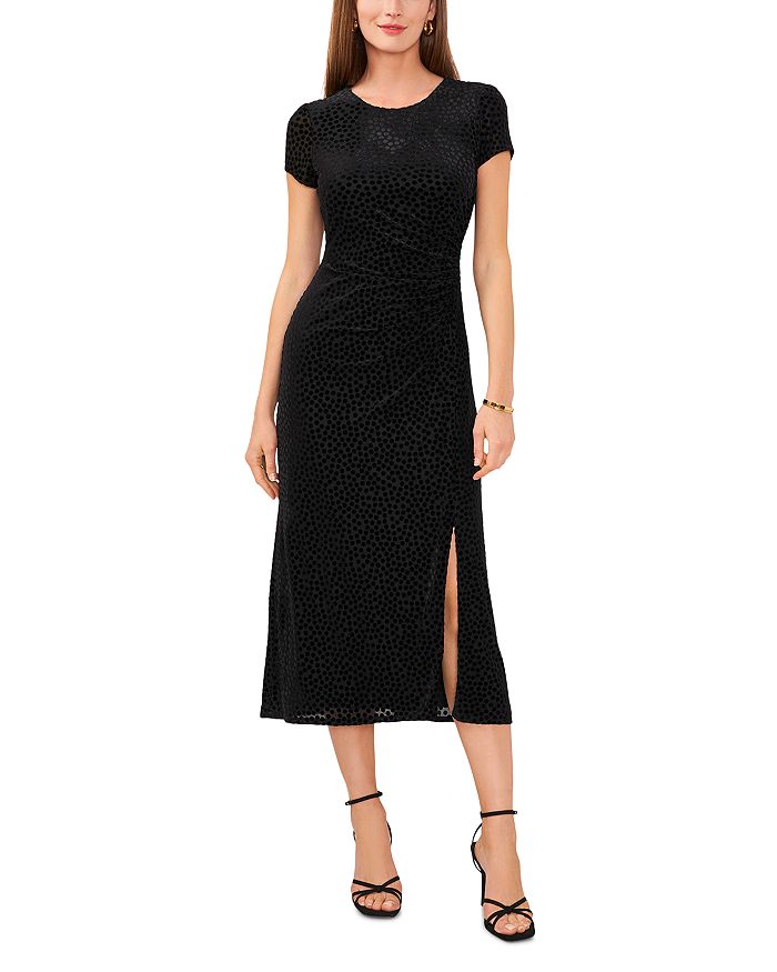 VINCE CAMUTO Short Sleeve Midi Dress | Bloomingdale's