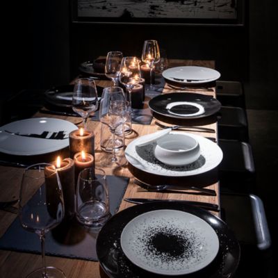 Arty Creation Gift Boxed Round Plates, Set of 6