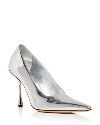 Jimmy Choo - Women's Ixia 95 Metallic Pointed Toe Pumps