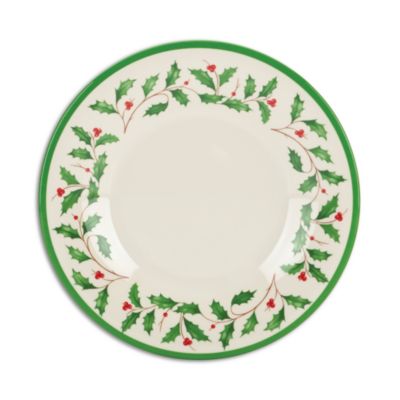 Holiday 4 Piece Melamine Accent Plate Set