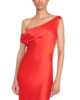 staud asymmetric dress STAUD, Mabel Mini Dress in Earth, Size Medium