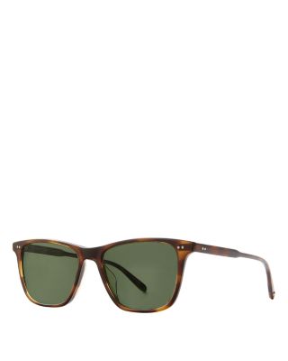 Garrett Leight Hayes Square Sunglasses, 52mm