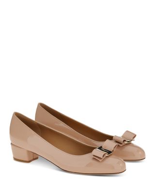 FERRAGAMO - Women's Vara Low-Heel Pumps
