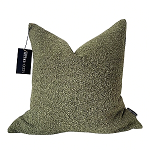 Modish Decor Pillows Boucle Cover, 24 X 24 In Olive