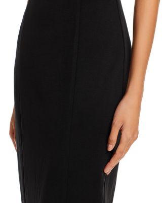 AQUA Crystal Embellished Sheath Midi Dress - Exclusive | Bloomingdale's  Women