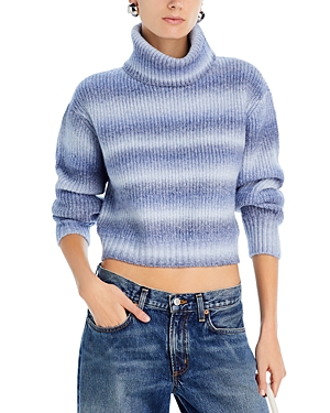Aqua Ombre Turtleneck Sweater - 100% Exclusive In Blu Combo