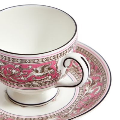 Florentine Teacup and Saucer