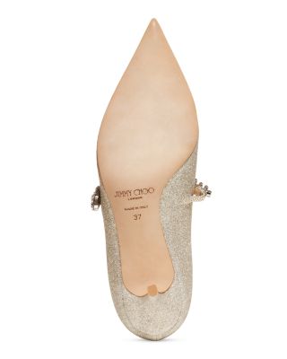 Women's Bing 65 Glitter Pointed Toe Pumps 