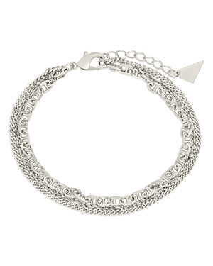 Sterling Forever Nevaeh Bracelet In Silver
