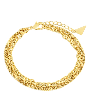 Sterling Forever Nevaeh Bracelet In Gold