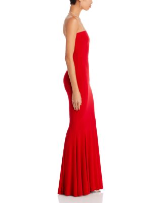 Strapless Fishtail Gown