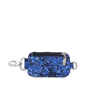 Baggallini One The Go Crossbody Strap Connector Pouch In Ink Hydrangea