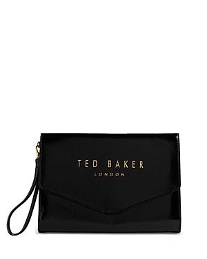 Ted Baker Crinkie Crinkle Icon Pouch In Black