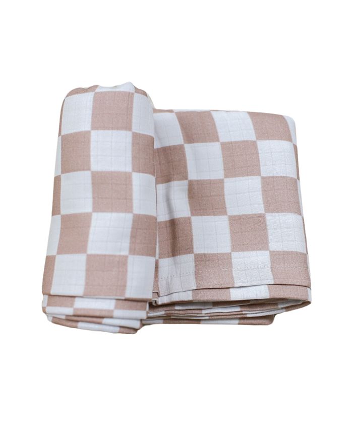 Charlie Lou Baby Unisex Checkered Luxe Swaddle Baby Bloomingdale's