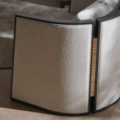 Cur Away Fabric Chair