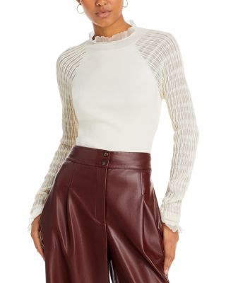 3.1 Phillip Lim - Smocked Raglan Puff Sleeve Top