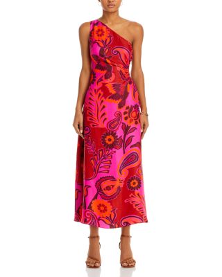Bold Floral Midi Dress - Exclusive 