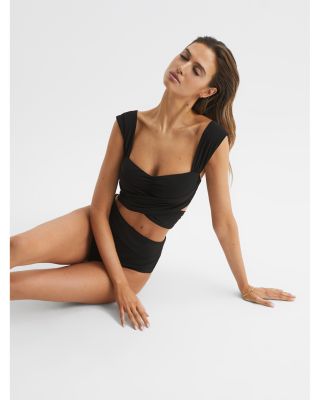 Cristina Wrap Bikini Top & Cristina High Waist Bikini Bottoms