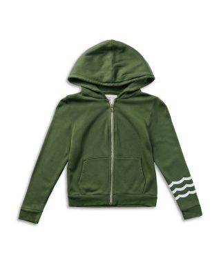 SOL ANGELES - Unisex Waves Zip Hoodie - Little Kid, Big Kid