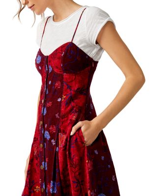 knee length dresses for ladies Gail Sapphire Floral Maxi Dress main image 0