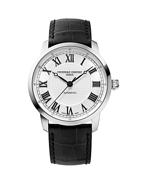 Frederique Constant Classics Premiere Watch, 39mm In White/black
