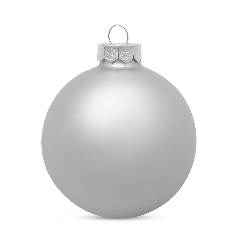 The Whitehurst Company, Llc The Whitehurst Company Ball Ornaments, Set Of 28 In Shiny Silver