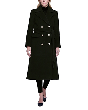 L AGENCE L'AGENCE OLINA DOUBLE BREASTED BELTED COAT