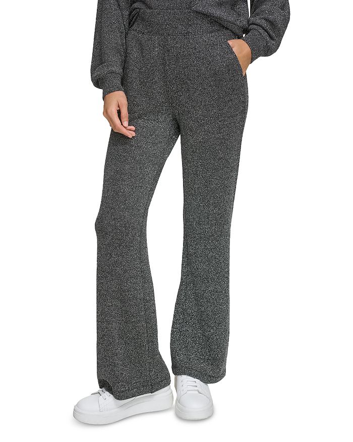 Marc New York Metallic Knit Wide Leg Pants Bloomingdale's