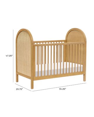 Bondi 3 in 1 Convertible Crib with Toddler Bed Conversion Kit