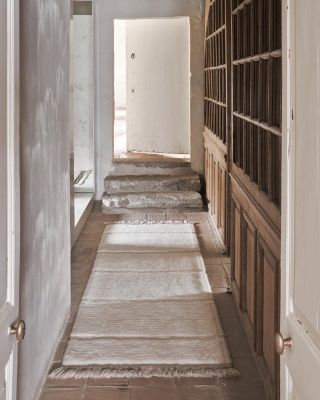 Sheep of the World Steppe Washable Runner Area Rug, 2'7" x 7'6"