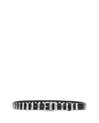 Rag & Bone baby boyfriend studded belt rag & bone Studded Baby Boyfriend Belt | Bloomingdale main image 3