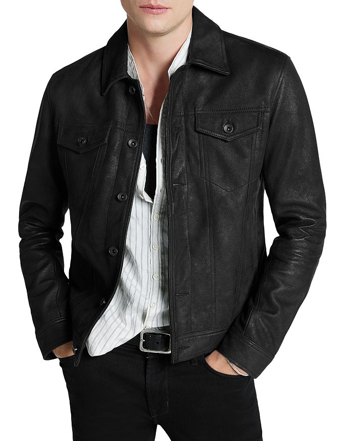 John varvatos leather jacket bloomingdales discount