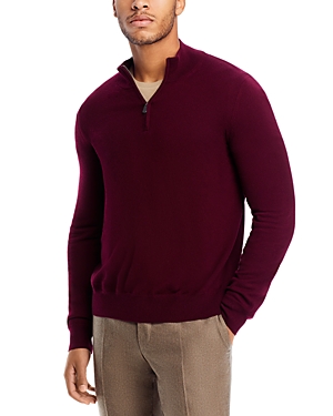 Canali Quarter Zip Cashmere Sweater