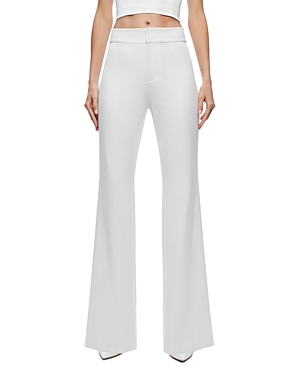 Alice and Olivia Deanna High Rise Slim Bootcut Pants