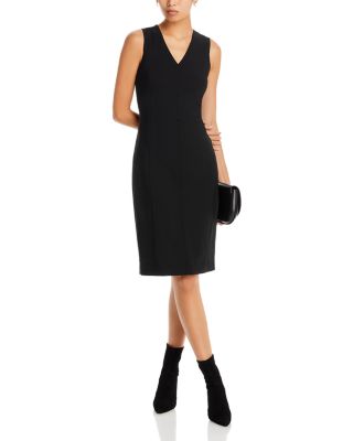 V Neck Midi Dress